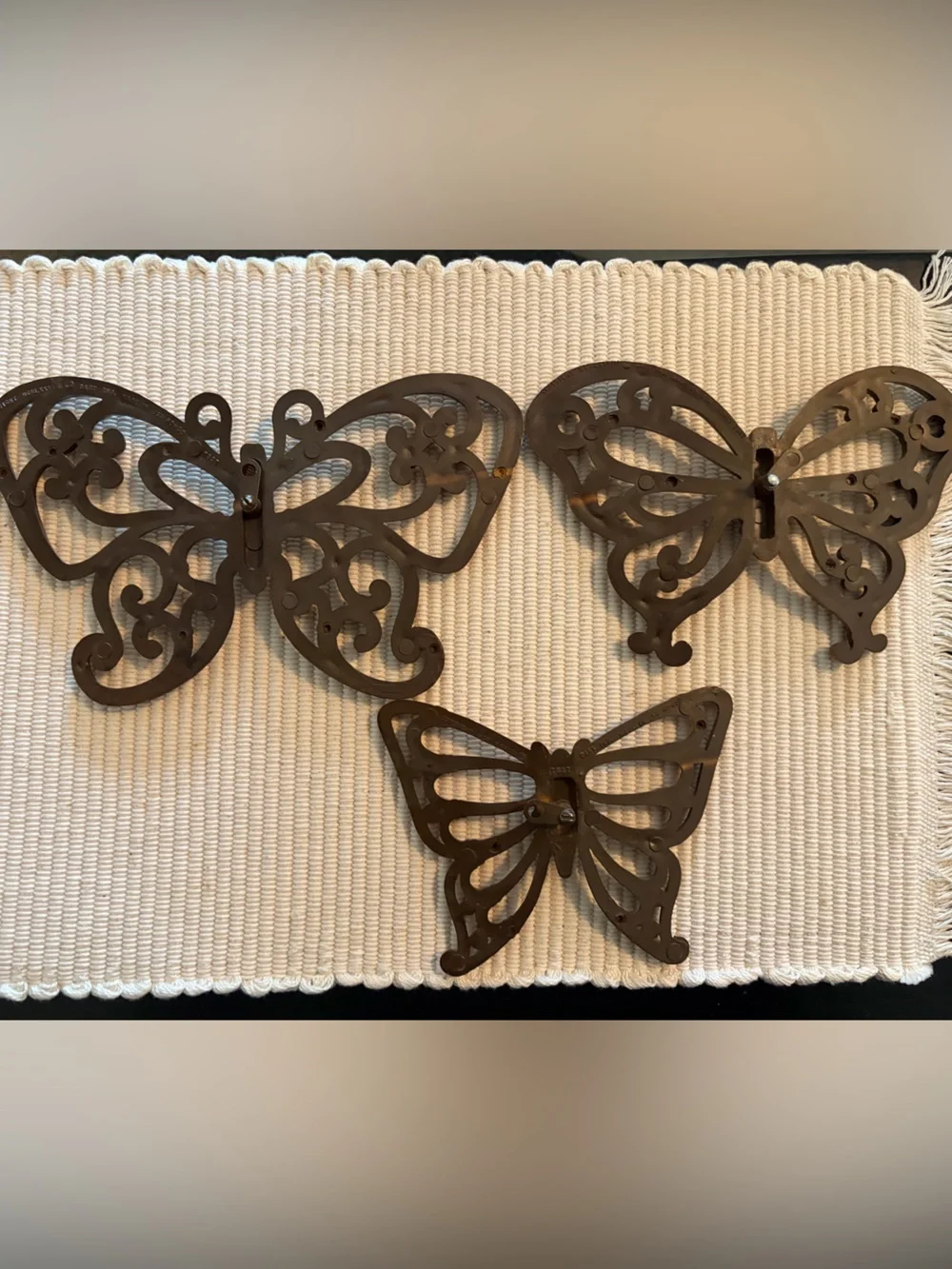 Vintage Butterfly Wall Decor Set - Elegant Home Accent
